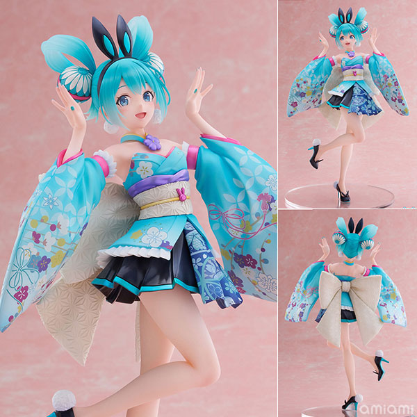 【VOCALOID】初音ミク 和バニー 1/7 完成品フィギュアが可愛すぎると話題！