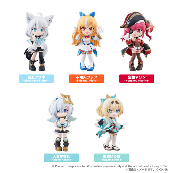 【ホロライブ】ホロライブvol.1／6個入りBOX PalVerse(パルバース)デフォルメフィギュアが可愛すぎると話題！