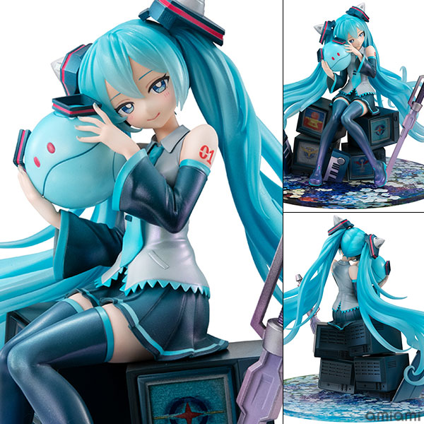 【VOCALOID】機動戦士ガンダム45周年×初音ミク 初音ミク×ダブルオーガンダム 1/7 完成品フィギュアが可愛すぎると話題！