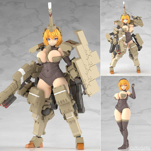 【フレームアームズ・ガール】圧巻の重装美少女！輝鎚・甲のプラモデルが登場！