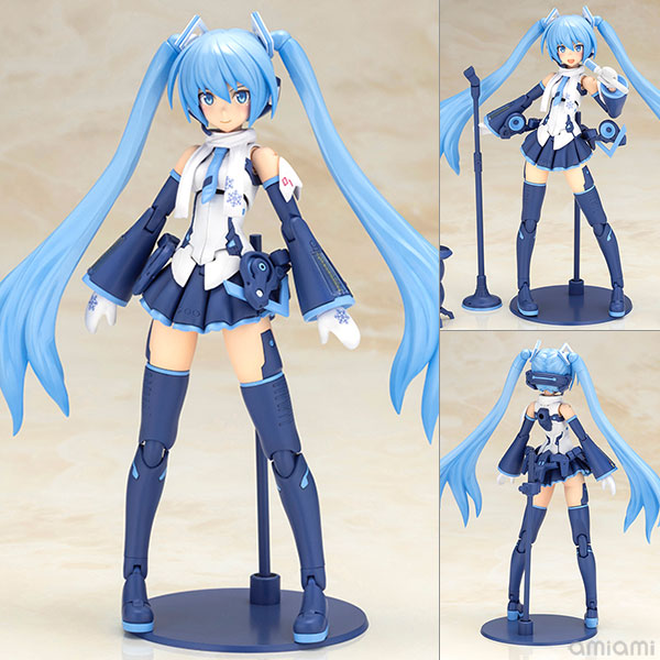 【VOCALOID】雪ミク×FAガールが奇跡の融合！限定カラーVer.プラモデル登場！