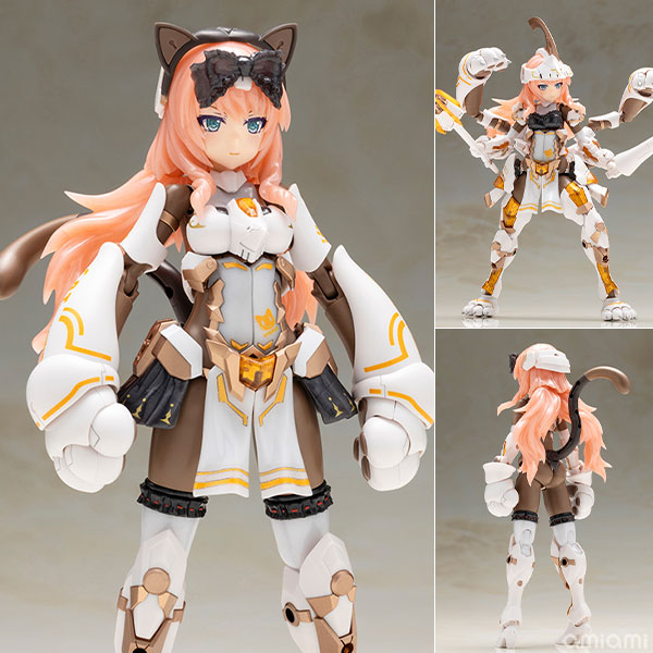 【フレームアームズ・ガール】ドゥルガーI 〈キャットアーマーVer. -キャリコ-〉 プラモデルが熱い！猫装甲で魅力爆発！