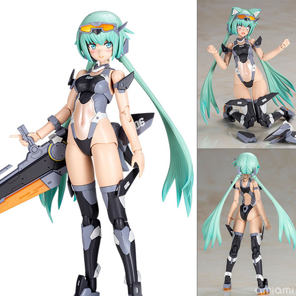 【フレームアームズ・ガール】スティレット Swimsuit Low Visibility Ver. プラモデルが可愛すぎると話題！